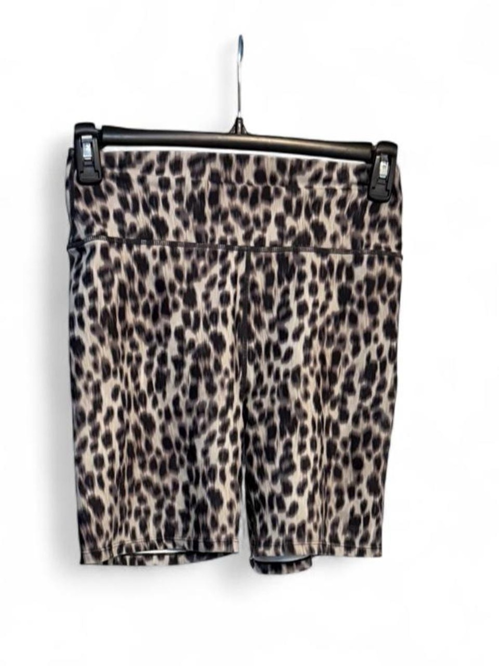 High-Rise Leopard Print Women’s Bike Shorts